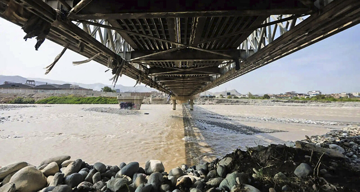 Puentes en riesgo ante el fenómeno de El Niño: proyecto PUCP busca anticipar daños